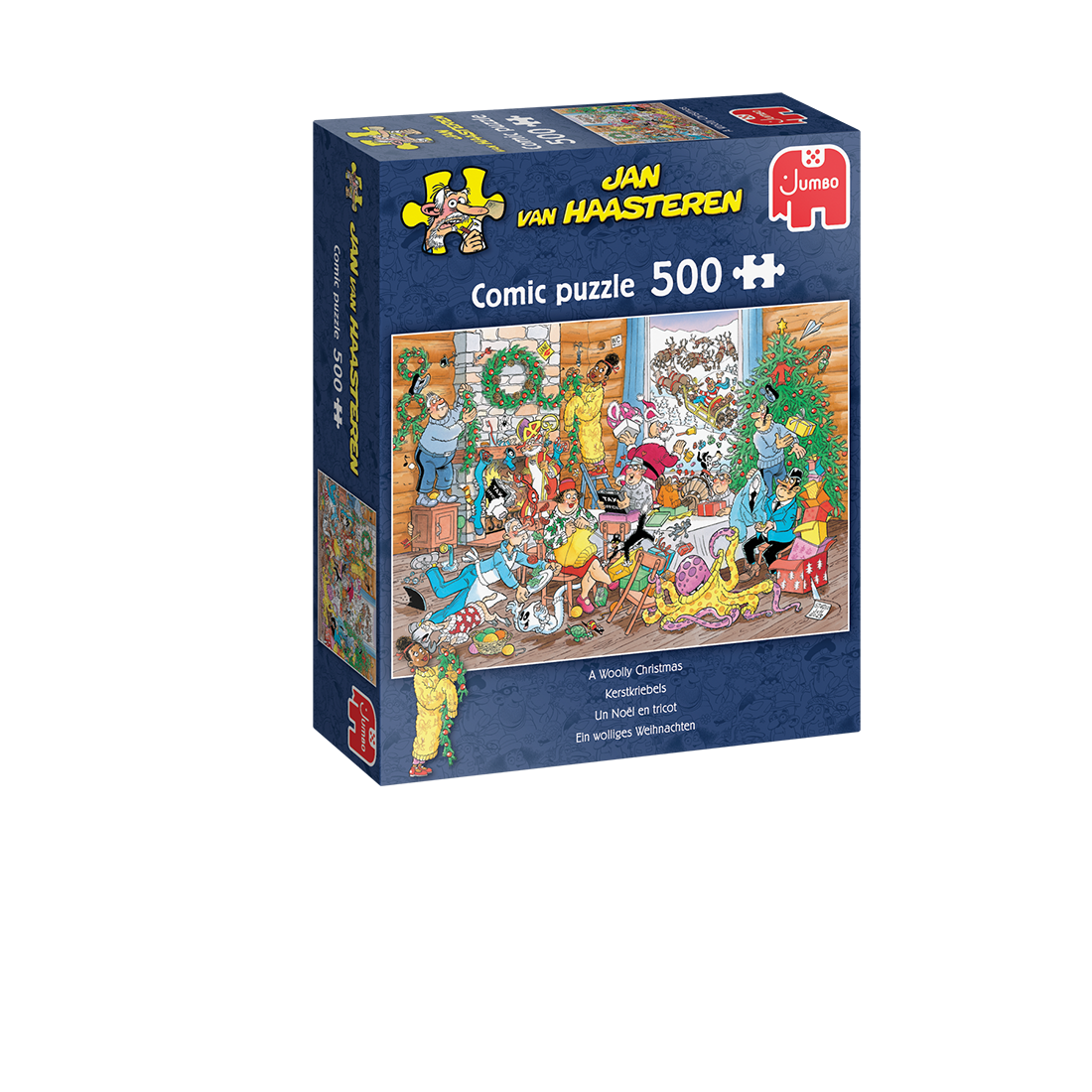 JvH A Woolly Christmas 500pcs - product image - Jumboplay.com