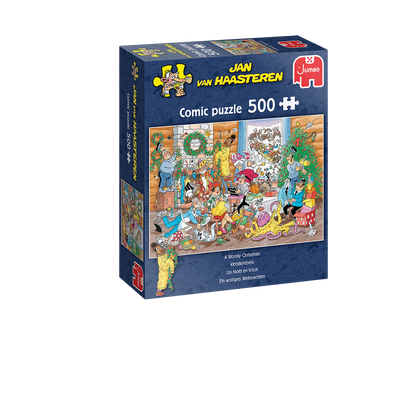 JvH A Woolly Christmas 500pcs - product image - Jumboplay.com