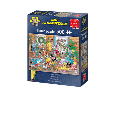 JvH A Woolly Christmas 500pcs - product image - Jumboplay.com