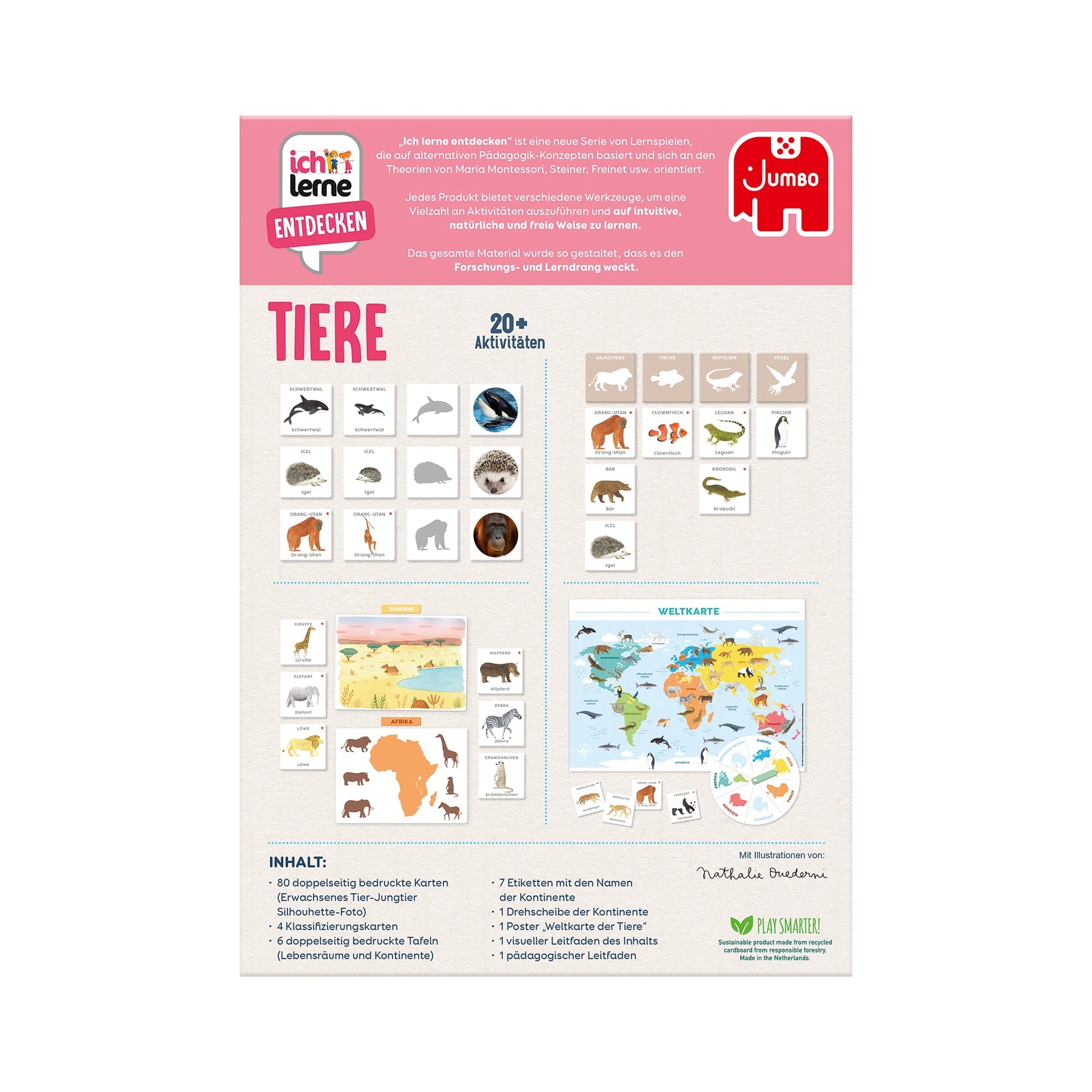 Ich Lerne Entdecken Tieren - product image - Jumboplay.com