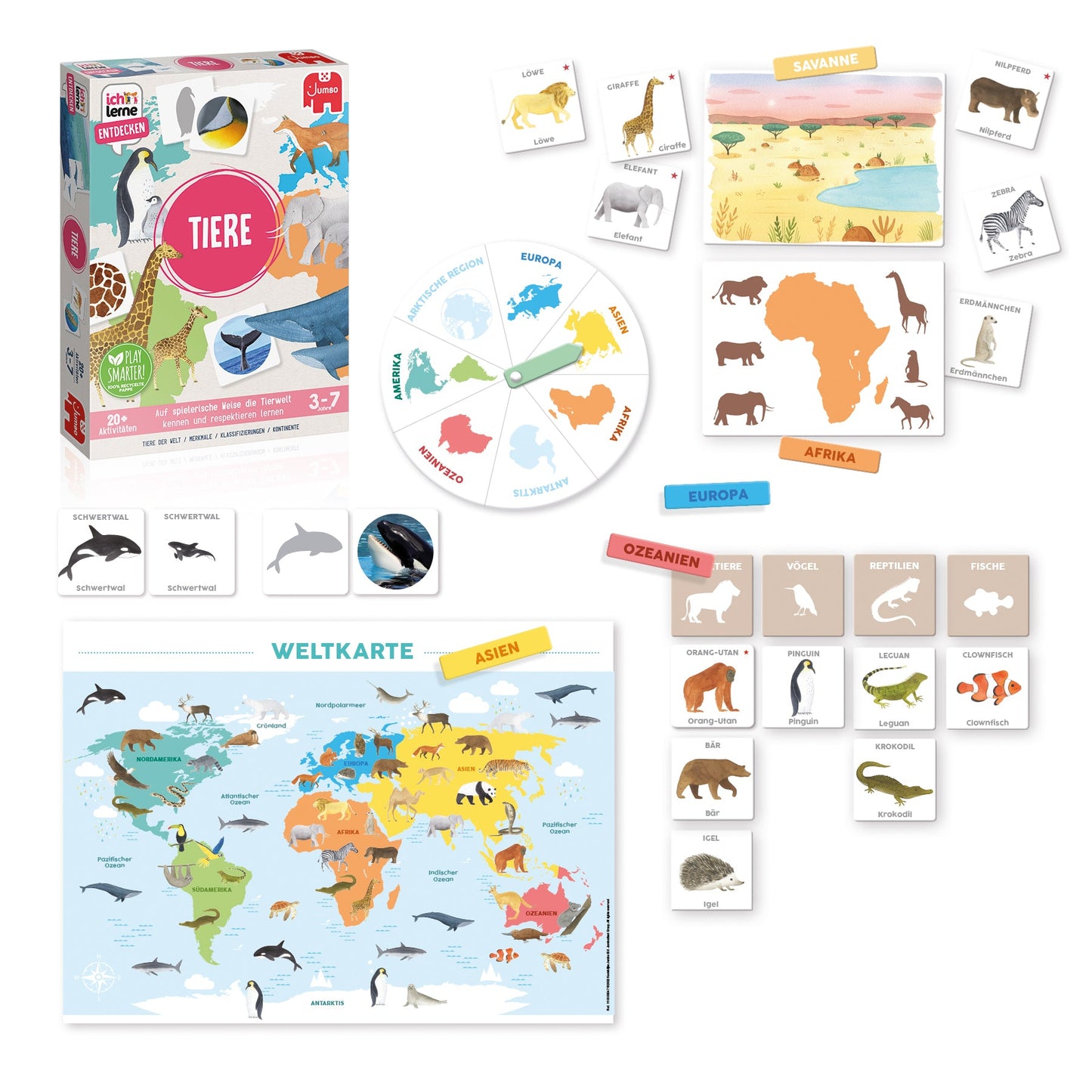 Ich Lerne Entdecken Tieren - product image - Jumboplay.com