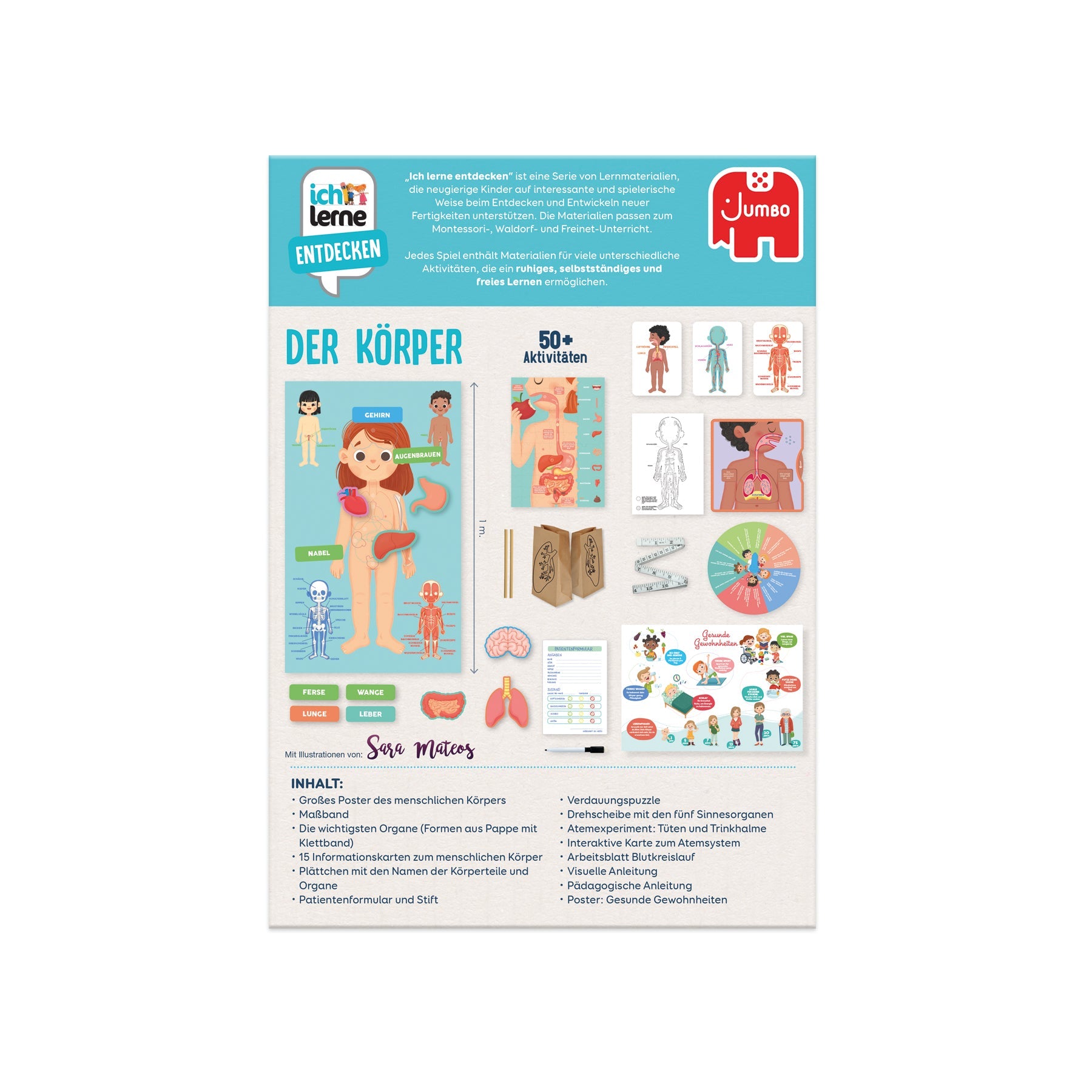 Ich lerne entdecken Human body - product image - Jumboplay.com
