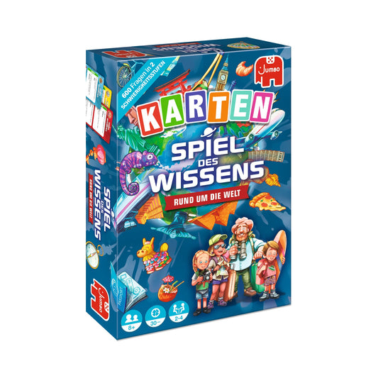Spiel des Wissens Rund um die Welt Kartenspiel - product image - Jumboplay.com