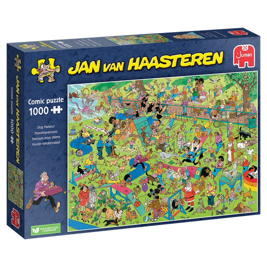 Jan van Haasteren - Dog Parkour (1000 pieces)