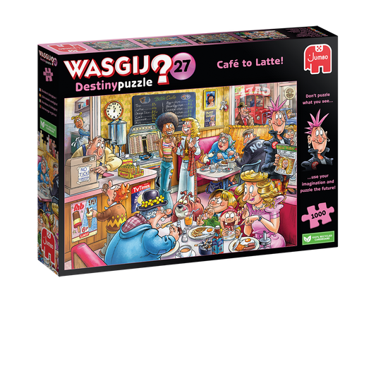 Wasgij Destiny 27 - Café to Latte! (1000 pieces)