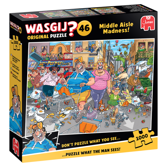 Wasgij Original 46 - Middle Aisle Madness! (1000 pieces)
