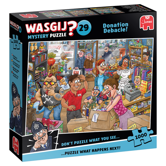 Wasgij Mystery 29 - Donation Debacle! (1000 pieces)
