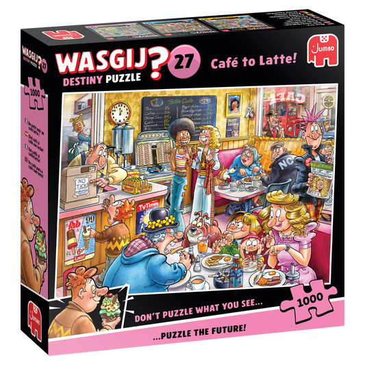 Wasgij Destiny 27 - Café to Latte! (1000 pieces)