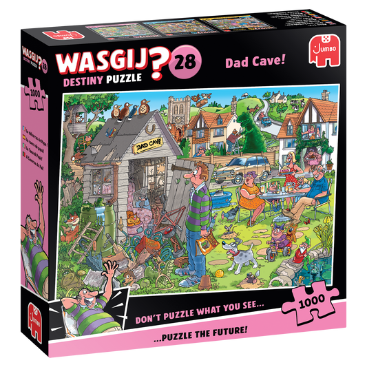 Wasgij Destiny 28 - Dad Cave! (1000 pieces)
