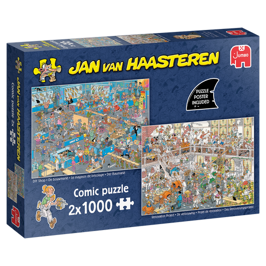 Jan van Haasteren - Renovation Project & DIY Shop (2x1000 pieces)