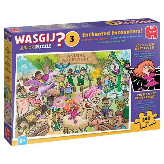 Wasgij Junior 3 - Betoverde beestenboel! (240 stukjes)