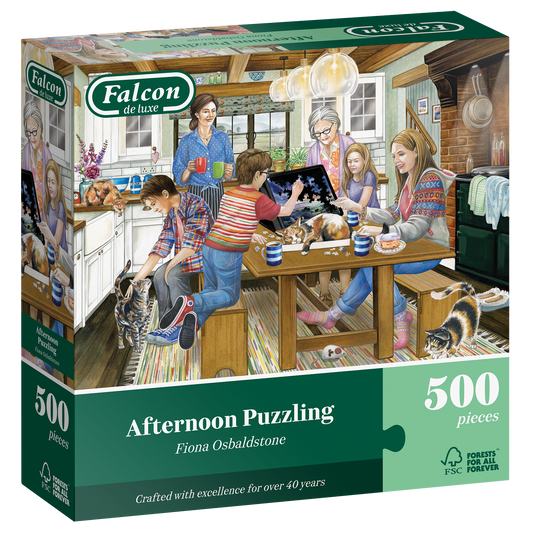 Falcon - Afternoon Puzzling (500 pieces)
