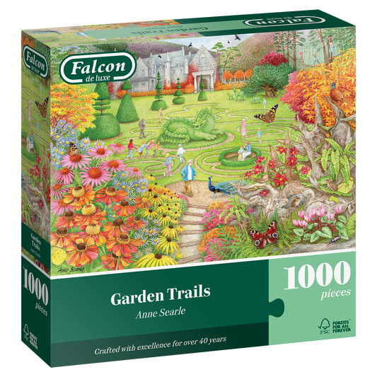 Falcon - Garden Trails (1000 pieces)