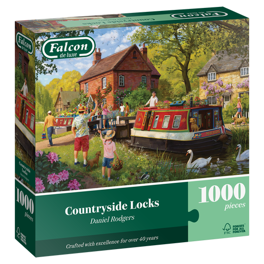 Falcon - Countryside Locks (1000 stukjes)