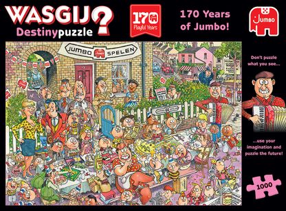 Wasgij Destiny 170 Years of Jumbo! 1000pcs - product image - Jumboplay.com