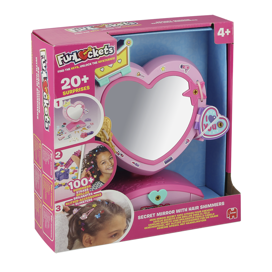 FunLockets - Secret Mirror with Hair Shimmers