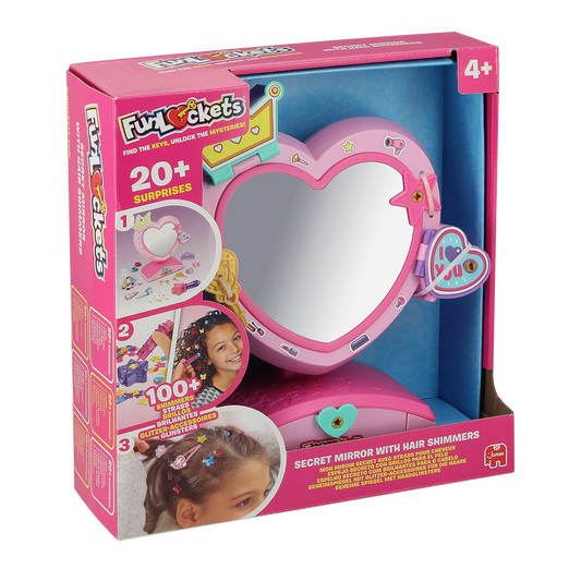 FunLockets - Secret Mirror with Hair Shimmers