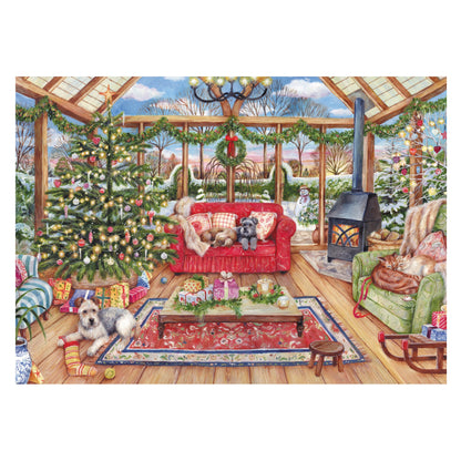 Falcon - The Christmas Conservatory (1000 pieces) - product image - Jumboplay.com