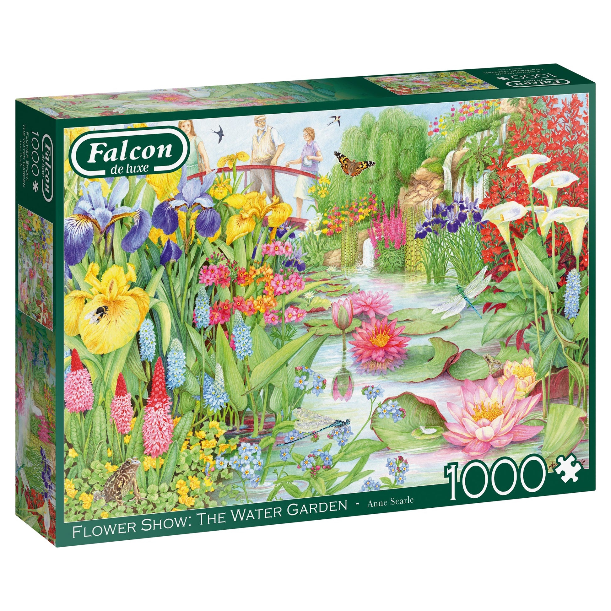 Falcon - Flower Show: The Water Garden (1000 pieces) - product image - Jumboplay.com