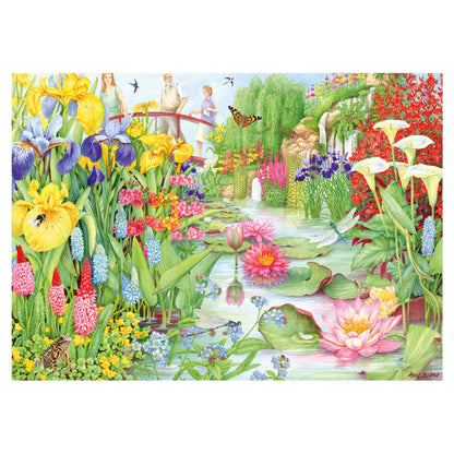 Falcon - Flower Show: The Water Garden (1000 pieces) - product image - Jumboplay.com