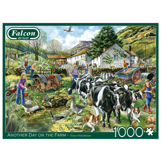 Falcon - Another Day on the Farm (1000 pieces) - product image - Jumboplay.com