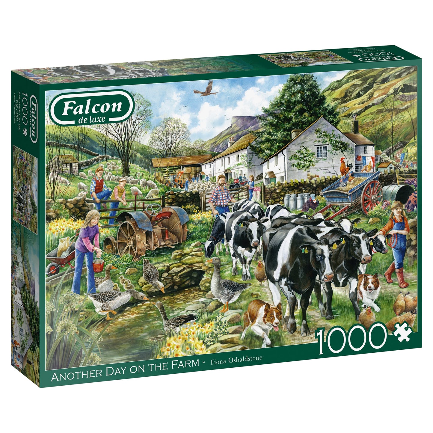 Falcon - Another Day on the Farm (1000 pieces) - product image - Jumboplay.com