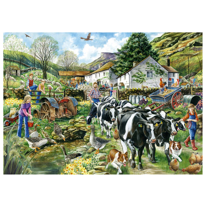 Falcon - Another Day on the Farm (1000 pieces) - product image - Jumboplay.com