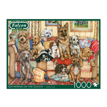 Falcon - Gathering on the Couch (1000 pieces) - product image - Jumboplay.com