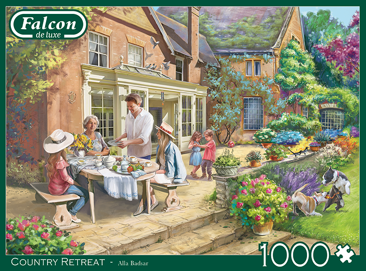 Falcon - Country Retreat (1000 pieces) - product image - Jumboplay.com