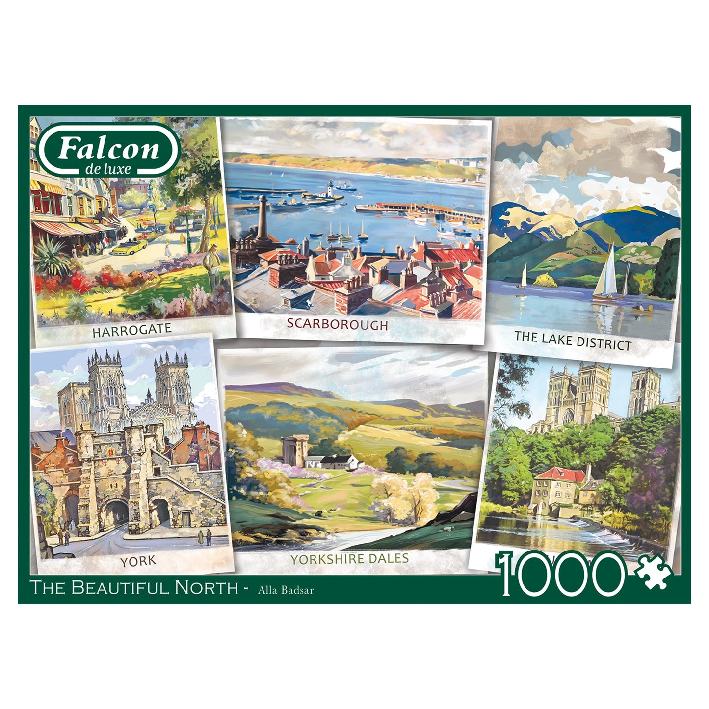 Falcon - The Beautiful North (1000 pieces) - product image - Jumboplay.com