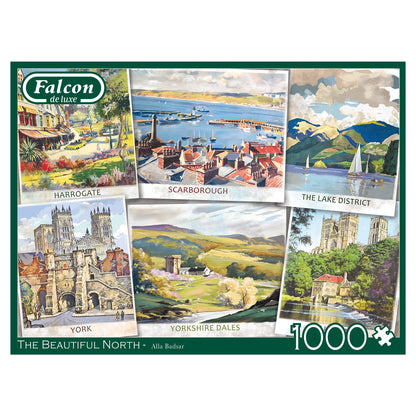 Falcon - The Beautiful North (1000 pieces) - product image - Jumboplay.com