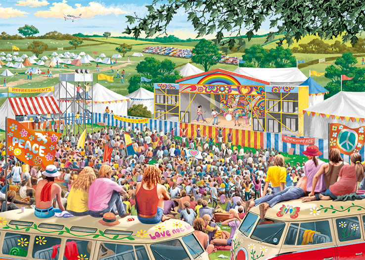 Falcon - Summer Music Festival (1000 pieces) - product image - Jumboplay.com