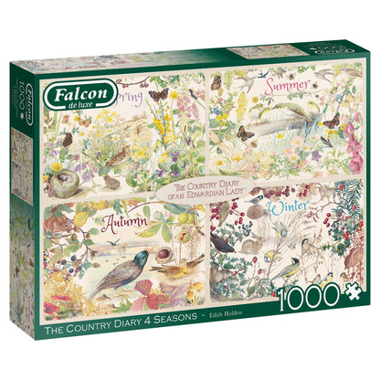 Falcon - The Country Diary 4 Seasons (1000 pieces) - product image - Jumboplay.com