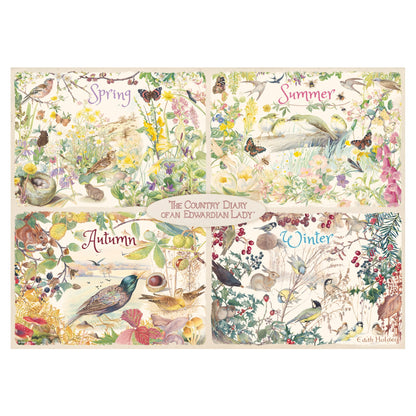 Falcon - The Country Diary 4 Seasons (1000 pieces) - product image - Jumboplay.com