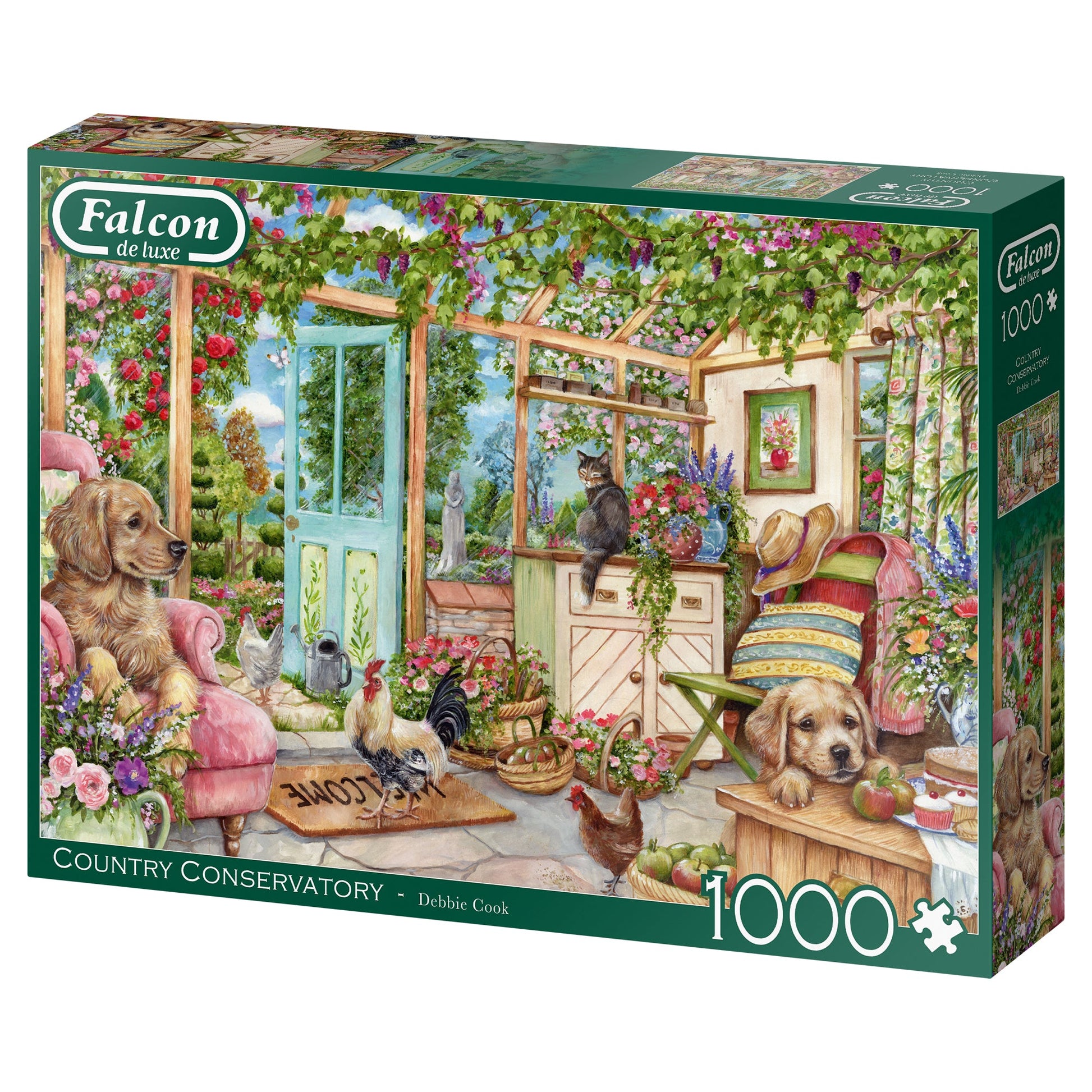 Falcon - Country Conservatory (1000 pieces) - product image - Jumboplay.com