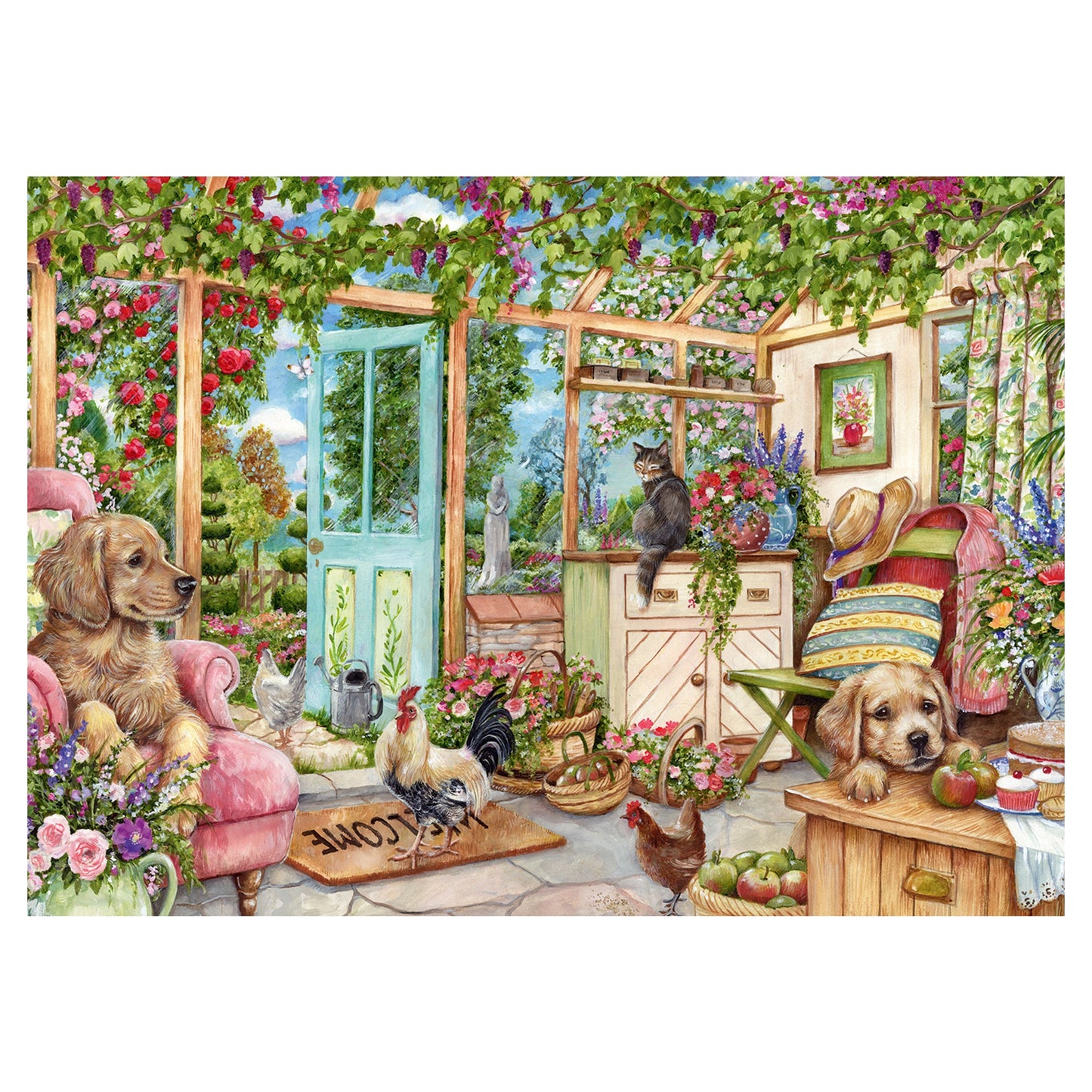 Falcon - Country Conservatory (1000 pieces) - product image - Jumboplay.com