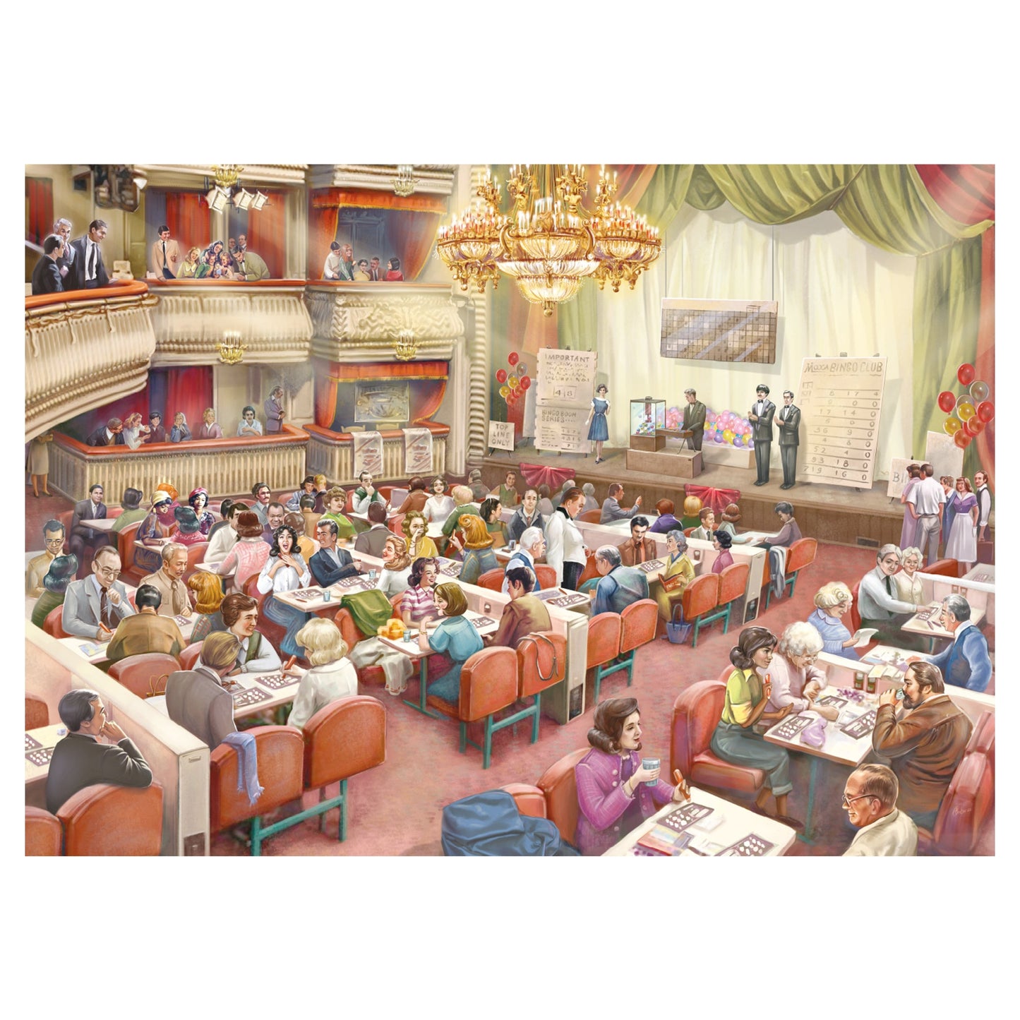 Falcon - The Bingo Hall (1000 pieces) - product image - Jumboplay.com