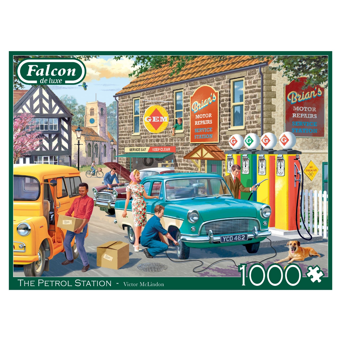 Falcon - The Petrol Station (1000 pieces) - product image - Jumboplay.com