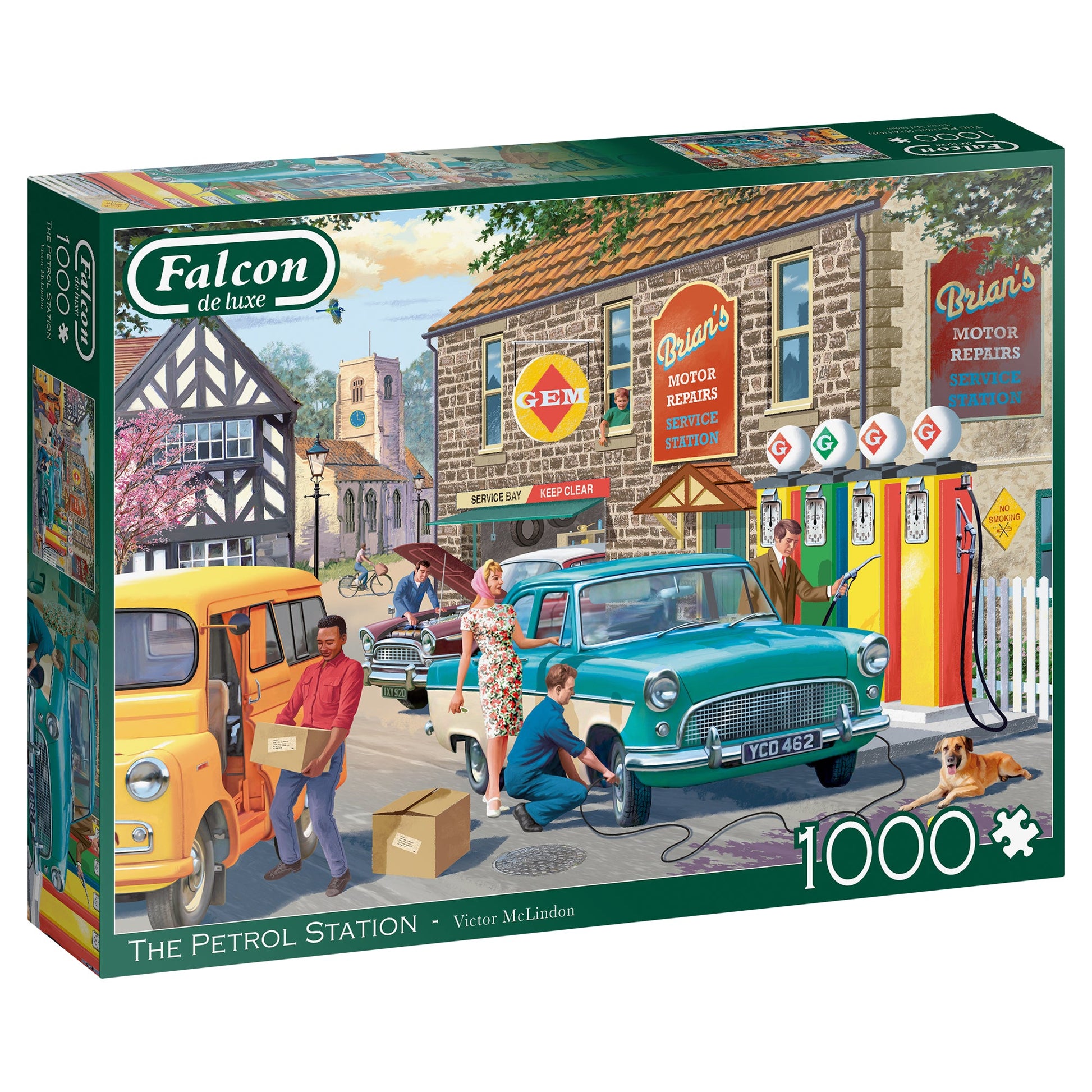 Falcon - The Petrol Station (1000 pieces) - product image - Jumboplay.com