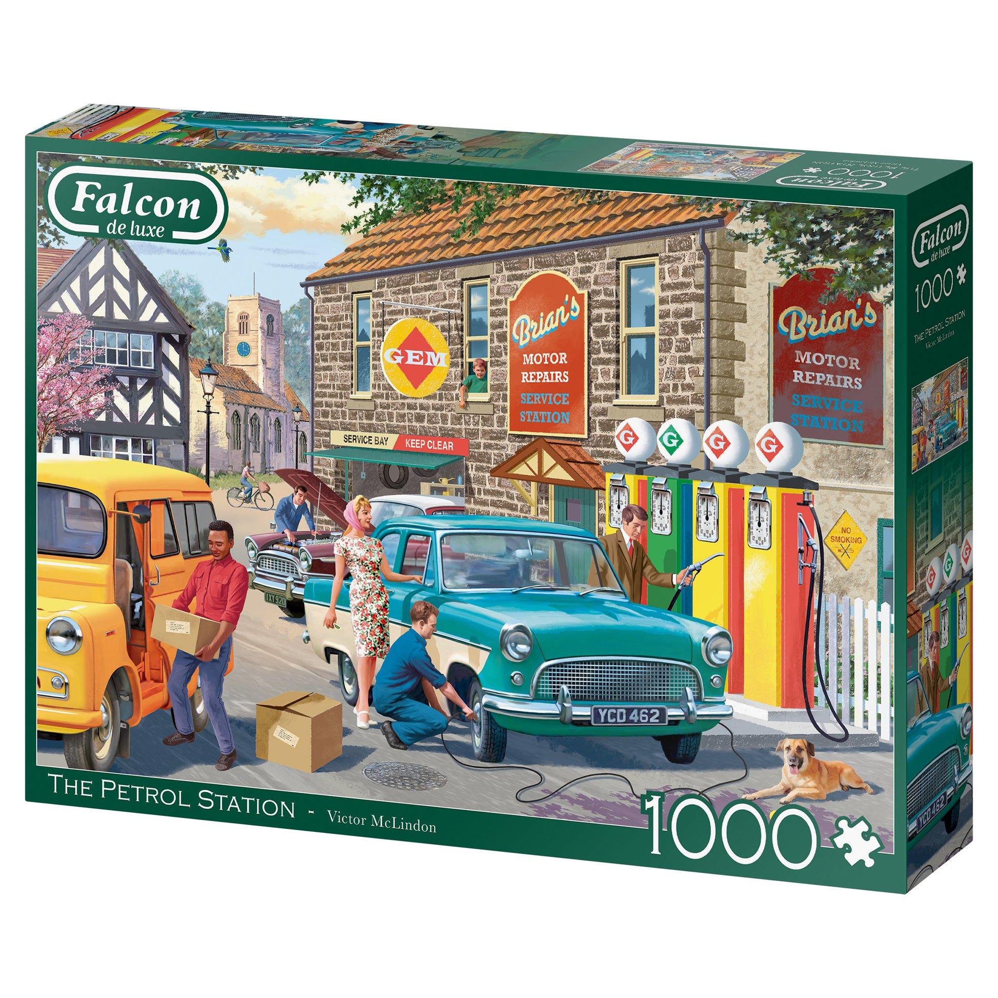 Falcon - The Petrol Station (1000 pieces) - product image - Jumboplay.com