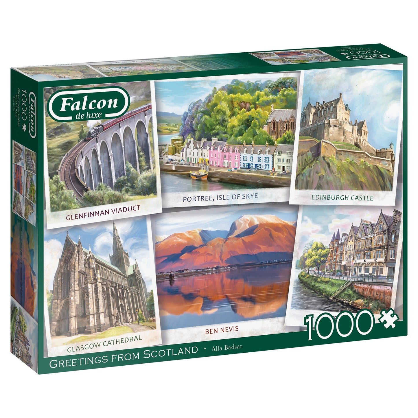 Falcon - Greetings from Scotland (1000 pieces) - product image - Jumboplay.com