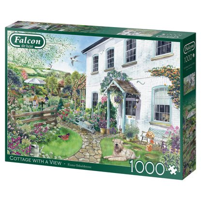 Falcon - Cottage with a View (1000 pieces) - product image - Jumboplay.com