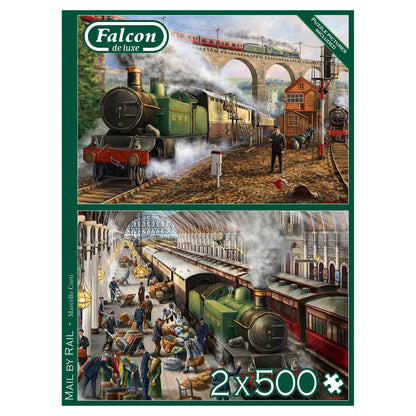 Falcon - Mail by Rail (2x500 pieces) - product image - Jumboplay.com
