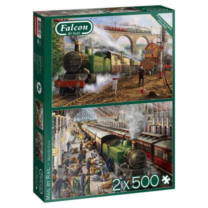 Falcon - Mail by Rail (2x500 pieces) - product image - Jumboplay.com