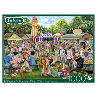 Falcon - Sausage and Cider Festival (1000 pieces) - product image - Jumboplay.com