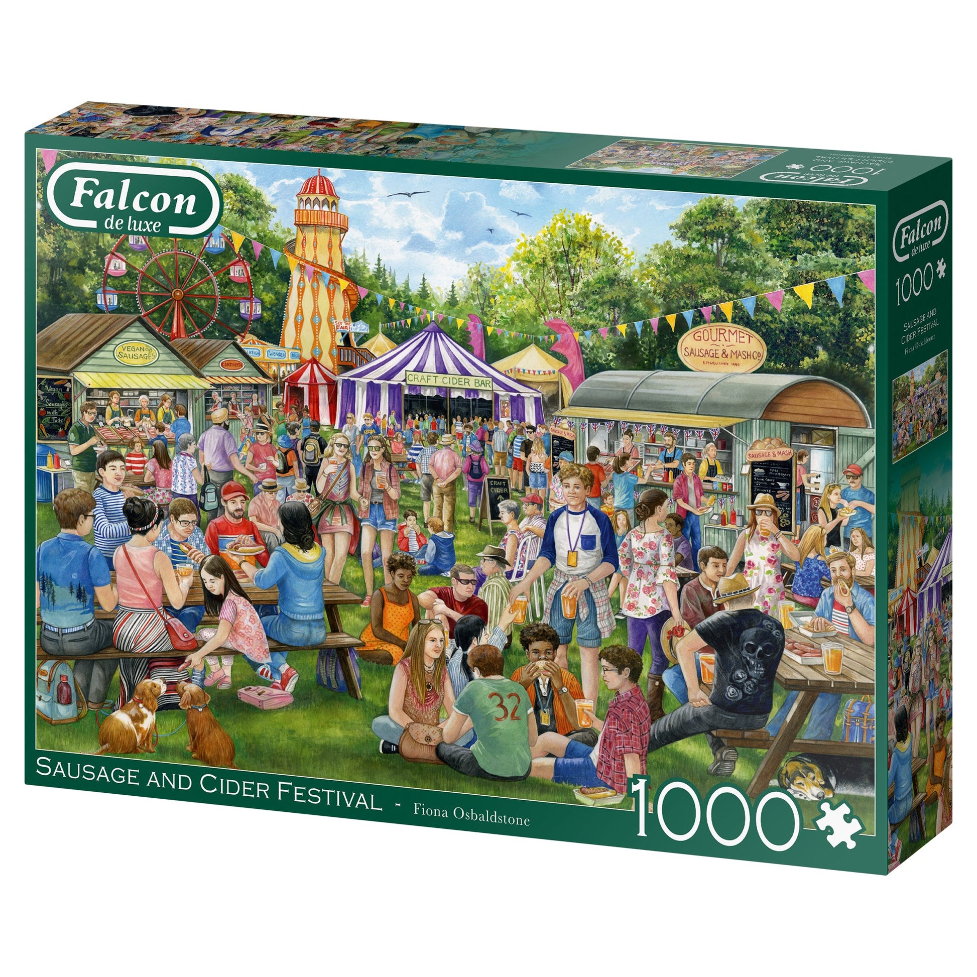 Falcon - Sausage and Cider Festival (1000 pieces) - product image - Jumboplay.com
