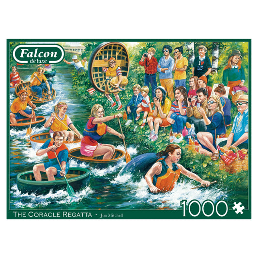 Falcon - The Coracle Regatta (1000 pieces) - product image - Jumboplay.com