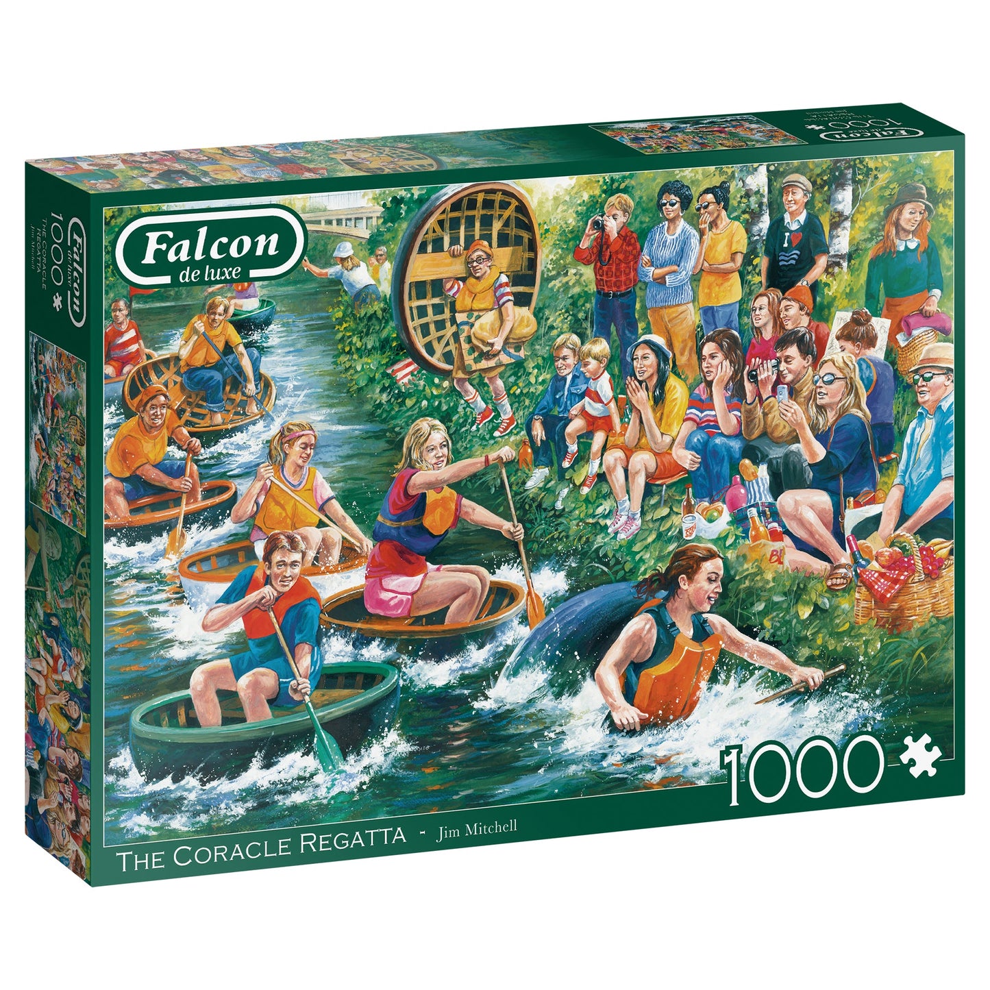 Falcon - The Coracle Regatta (1000 pieces) - product image - Jumboplay.com