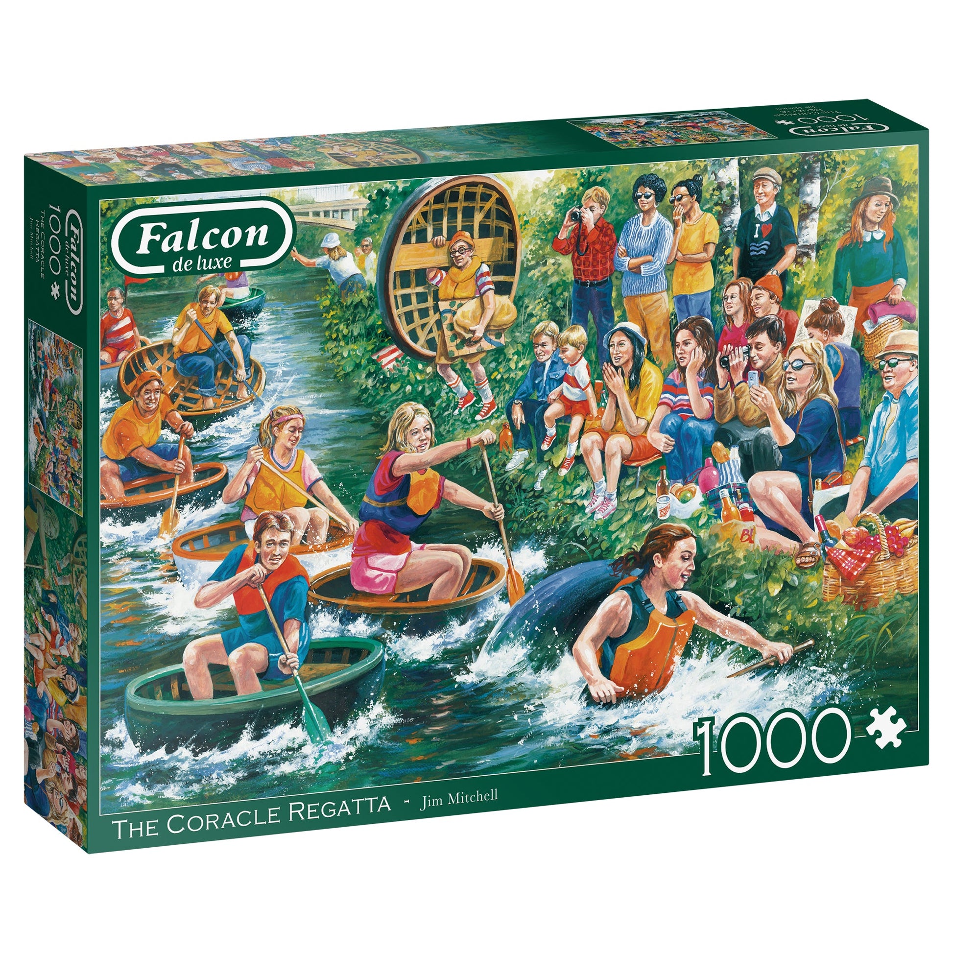 Falcon - The Coracle Regatta (1000 pieces) - product image - Jumboplay.com