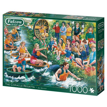 Falcon - The Coracle Regatta (1000 pieces) - product image - Jumboplay.com